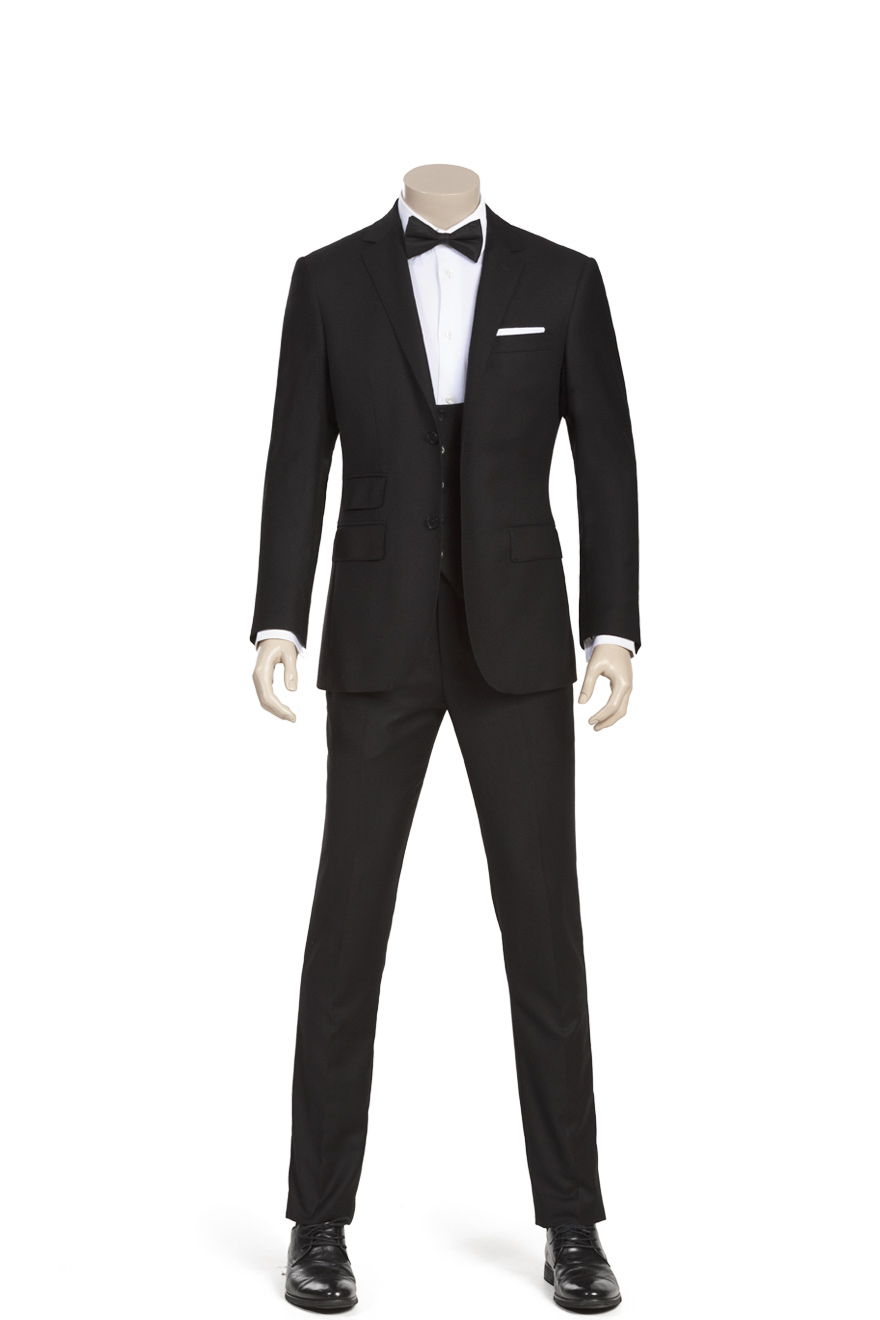 黑色商务三件套