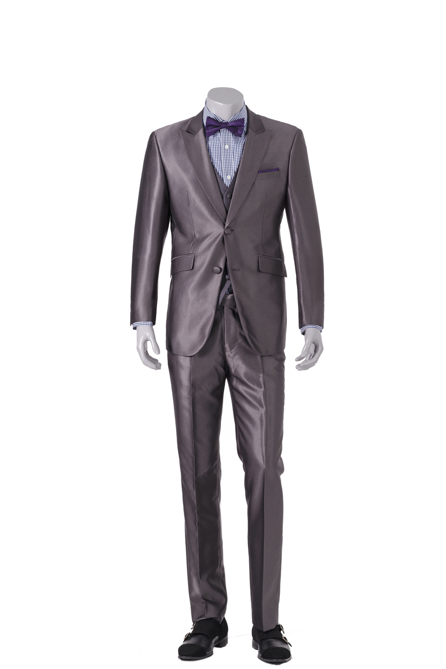 亮深灰时尚两件套